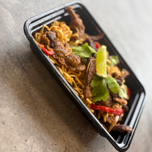 Purest Meal Sticky Chilli beef noodles