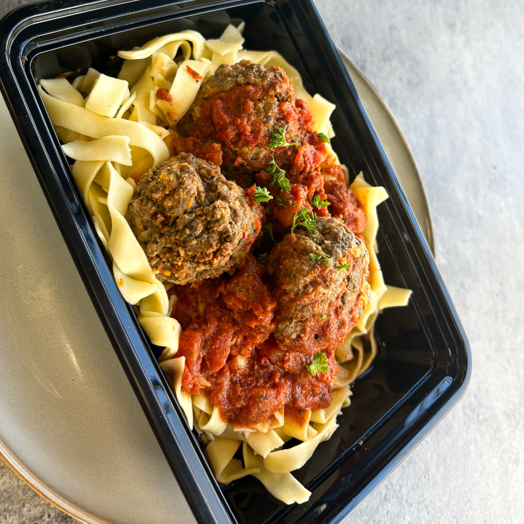Purest Meal Meatballs & Tagliatelle